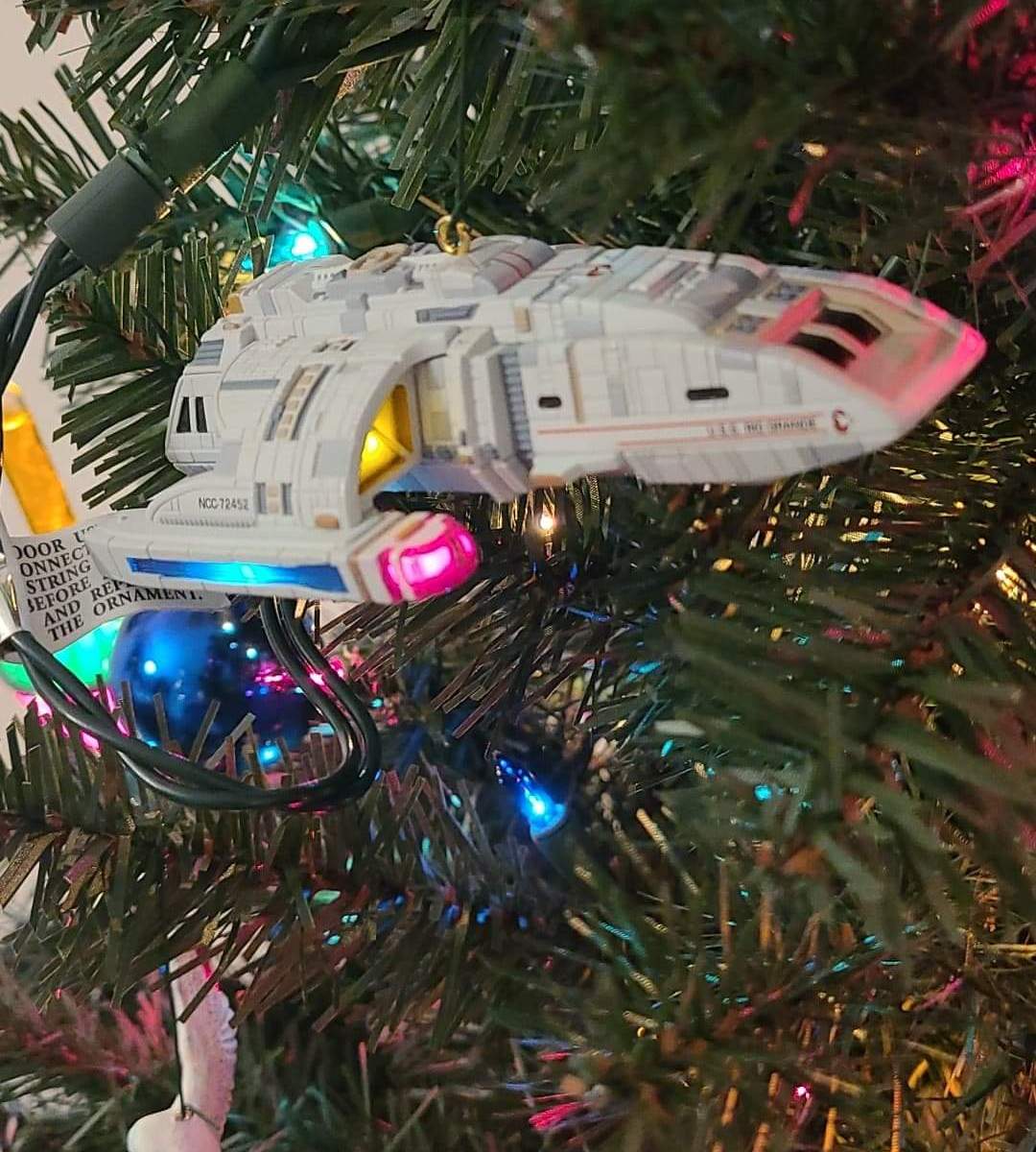 "This is the story of a little ship, that took a little Christmas trip..."